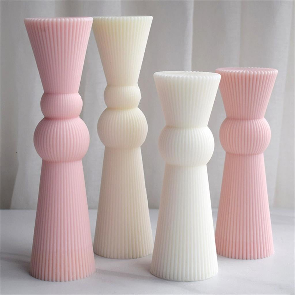 DIY 3D Moulds Geometric Candle Molds Silicone Mold Handicrafts for Candle Making