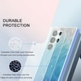 thumbnail image 3 of Dteck for Samsung Galaxy S24 Ultra Case with Screen Protector+Camera Protector, MIL-Grade Drop Protection Stylish Pattern Slim Shockproof Phone Cover for Galaxy S24 Ultra,Blue, 3 of 10