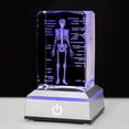 thumbnail image 3 of Human Skeleton Model Anatomy Gift Crystal Skeleton Model Medical-Statue Bone Doctor Item for Medical Students, 3 of 8