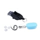 thumbnail image 3 of Silbato deportivo con cordón duradero con un sonido claro y potente, ideal para exteriores. Negro, 3 of 9