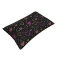 thumbnail image 3 of Daiia Heart and Stars Bedding Waterproof Pillow Protector Zippered Queen – Bed Bug Proof Pillow Encasement-16"x24", 3 of 9