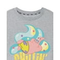 thumbnail image 3 of SpongeBob SquarePants T-Shirt Gris à Manches Courtes pour Femmes, 3 of 7