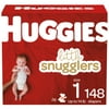 Huggies Little Snugglers Baby Diapers, Size 1, 148 Ct