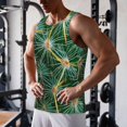 thumbnail image 5 of Fuzoiu Thorns Of Macro Cactus Print Men's Workout Tank Tops,Sleeveless Gym Shirt Quick Dry,Fitness Bodybuilding T-Shirt,Muscle Athletic Workout Tee-3X-Large, 5 of 7
