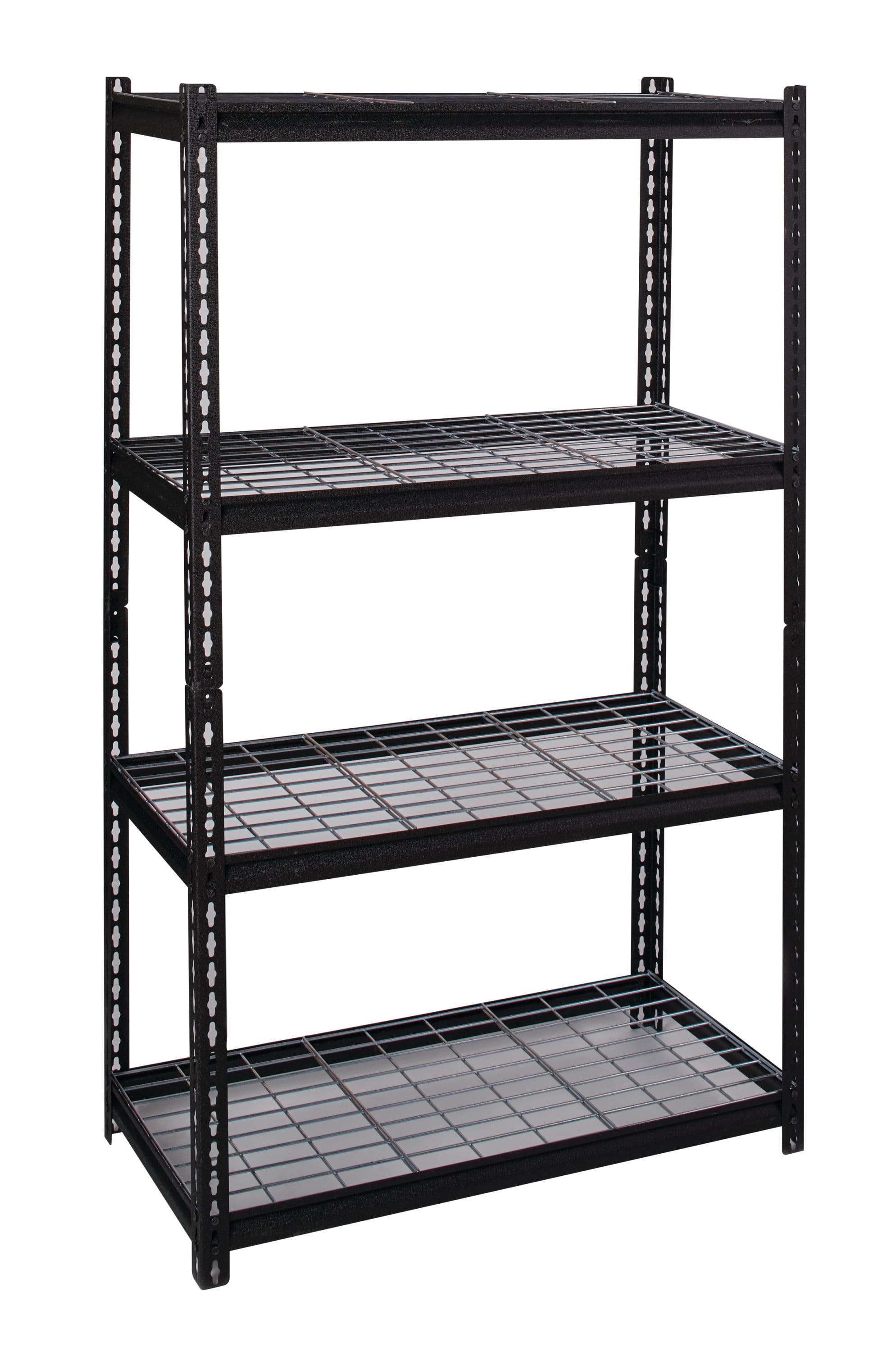Hirsh 3200 Rivet Shelving 18" x 36" x 60" 4 Shelf Storage Unit 