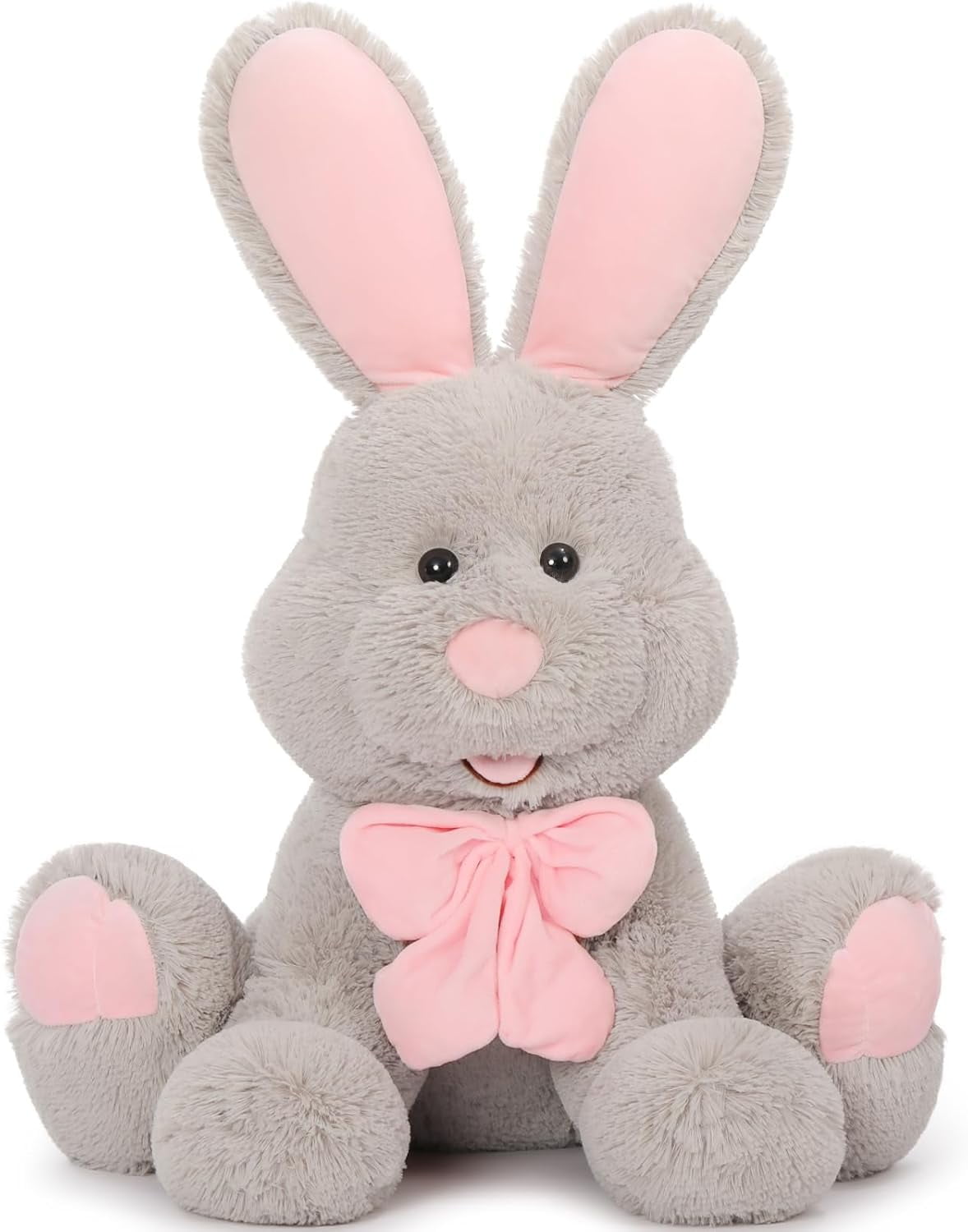Stuffed Animal Easter Rabbit Toy Plush, Animal Pillow for Children, 19.6 inches