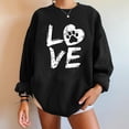 thumbnail image 4 of Pntutb - Sudadera de forro polar de manga larga con cuello redondo y estampado de calavera para mujer Pntutb Pntutb-5832, 4 of 7