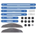 thumbnail image 1 of Herramienta de diseño de estantes placa de escala de acero inoxidable 304 placa de conexión de aleación de aluminio juego de reglas para escalones con tuercas y pernos para ANGGREK Otros, 1 of 8