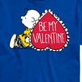 thumbnail image 3 of Peanuts - Be My Valentine - Men's Short Sleeve Graphic T-Shirt, 3 of 6