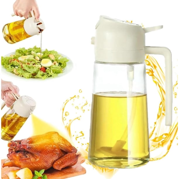 Pulverizador y Dispensador de Aceite Hoidokly 470 mL para Cocina y BBQ