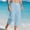 Light Blue, variant on WIZUTIZ Mens 3/4 Sweatpants Cotton Linen Elastic Waist Pants Breathable Joggers Workout Athletic Pant Lightweight for Summer