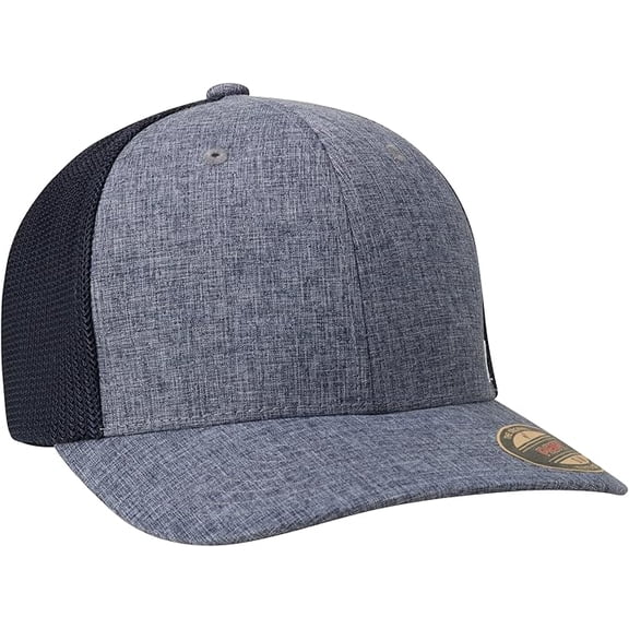 Hurley Men's Mini Icon Mesh Panel Baseball Cap - Fitted Hat for Men