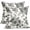 Black, variant on Vintage Floral Pillow Covers 18x18 Inch Set of 2 Tan and Cream Floral Throw Pillow Covers Chinoiserie Flower Pillowcases Rustic Farmhouse Cotton Linen Cushion Covers for Couch Bed Sofa Home Decor