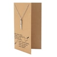 thumbnail image 5 of Knife Pendant Necklace, Gifts for Mom and Chefs, Kitchen Tools Charm, Women's Presents, comes with Empowering Women Quote Card, 5 of 5