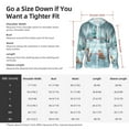 thumbnail image 5 of Gaeub Gnome And Red Fox Fishing Men's and Women's UPF 50+ Long-Sleeved Sun Protection Clothing, Fishing Shirt Long Sleeve Zip-X-Large, 5 of 7