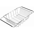 thumbnail image 1 of Escurreplatos de acero inoxidable, escurreplatos extensible Cesto para frutas y verduras Ollas Tazones Platos y utensilios de cocina, 1 of 5