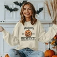 thumbnail image 5 of VILOVE Women Halloween Sweatshirt Halloweentown University Shirt Funny Party Spooky Academy Pullover Sweatshirt, 5 of 6