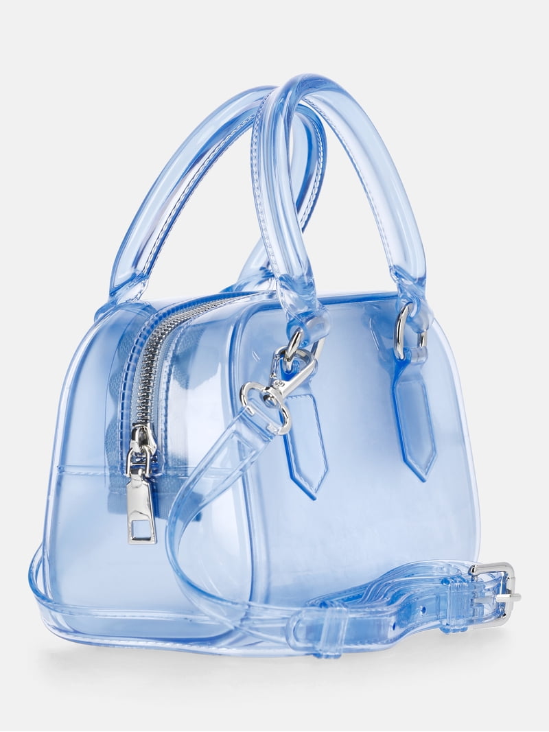 No Boundaries Women's Jelly Top Handle Mini Bag, Sky - Walmart.com