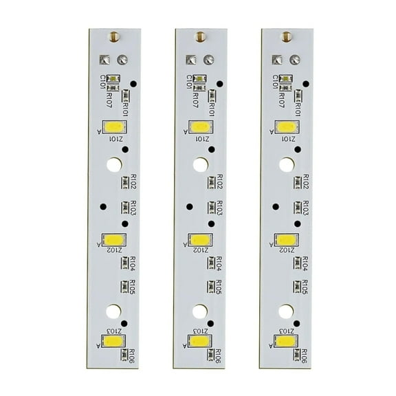 Pack of 3 WR55X26671 LED Light Plastic for Refrigerators LED Light Replace PS11767930 AP6035586 4468532 EAP11767930
