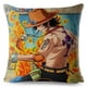 thumbnail image 5 of Fundas de cojín cuadradas con estampado colorido de One Piece de Anime japonés para decoración del hogar, 5 of 5