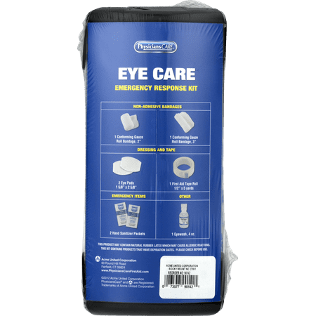 PhysiciansCare Eye Care Emergency Response Kit,8 Piece
