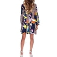 thumbnail image 5 of Weardear Women's Deep V Neck Dress Loose Shift Mini Tunic Dresses for Women 2024, 5 of 6