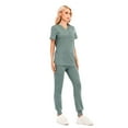 thumbnail image 3 of TAIAOJING Women's Scrubs Set With Pockets 2 Piece Outfit Casual Suit Set, 3 of 9