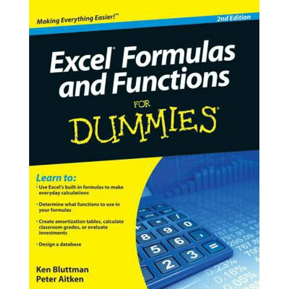 Pre-Owned Excel Formulas And Functions for Dummies (Paperback) 047056816X 9780470568163