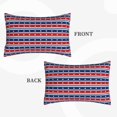 thumbnail image 2 of Daiia Fourth Of July Bedding Waterproof Pillow Protector Zippered Queen – Bed Bug Proof Pillow Encasement-20"x30", 2 of 6