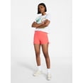 thumbnail image 2 of No Boundaries Ruched Side Bike Shorts, 4" Inseam, Women’s XXS-XXL, 2 of 5