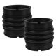 thumbnail image 5 of unbranded 2Ud Tubo De Admisión Flexible Para Motor Automóvil Repuesto Confiable Color Negro, 5 of 7