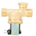thumbnail image 2 of Válvula solenoide de latón Bling Bling G1/2 normalmente cerrada, 2 of 7