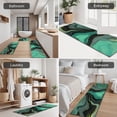 thumbnail image 5 of Green Gray Yellow Marble Pattern Kitchen Rugs Sets Of 3,Kitchen Runner Rugs Non Skid Washable,Decorative Kitchen Floor Mats for Kitchen,Sink,Laundry,17"x30"+ 17"x47" + 17"x59", 5 of 6