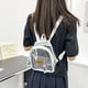 thumbnail image 5 of Mochilas para Mujer transparente Carta Amor PVC Moda Hombro (Blanco) Tmvgtek Para estrenar, 5 of 9