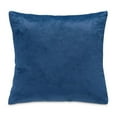 thumbnail image 2 of Pemberly Row 19x19" Square Velvet Accent Pillow in Sapphire in Set of 2, 2 of 6
