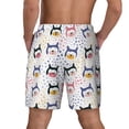 thumbnail image 4 of Goofa Cute Dog Printed Men's Swim Trunks Board Shorts Quick Dry Mens Swimming Trunks with Compression Liner,Breathable Fit Hawaii Beach Shorts-Large, 4 of 9