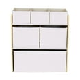 thumbnail image 4 of 3 Sprouts Multi-Bin Toy Organizer with Recycled Fabric Storage Bins in Cream, 4 of 6