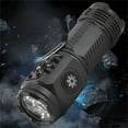 thumbnail image 5 of Teissuly Outdoor Strong Light Flashlight Mini LED Strong Light Three Eye Flashlight Universal Convenient Small Multi Functional Rechargeable Flashlight, 5 of 9