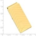 thumbnail image 3 of Gold-plated Kelly Waters Angles Engraveable Hinged Money Clip; for Adults and Teens; for Women and Men, 3 of 3