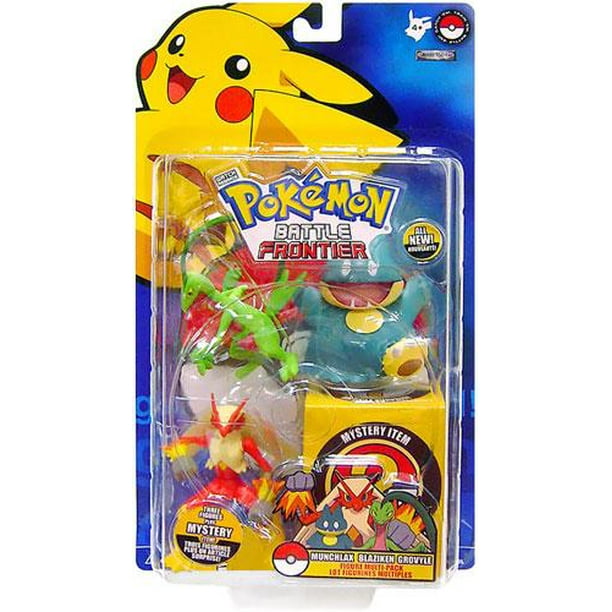 Pokemon Battle Frontier Series 1 Munchlax Blaziken Grovyle Figure 3 Pack Walmart Com Walmart Com