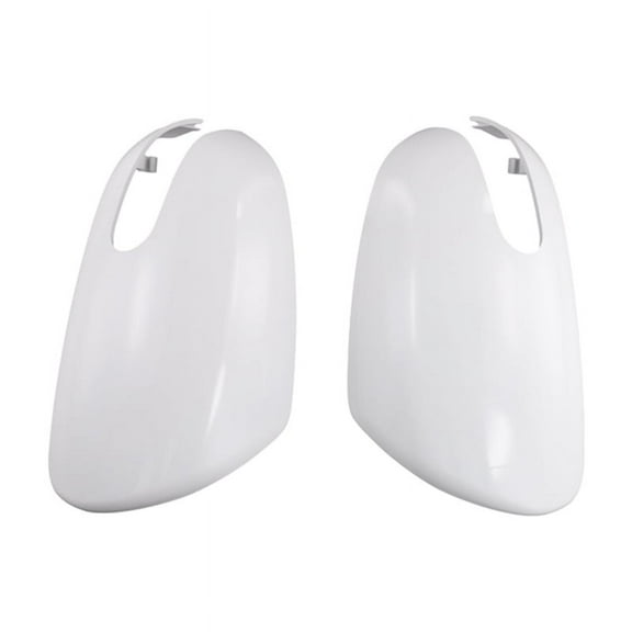 1 Pair Left & Right Side Door Mirror Cover Rearveiw Cap for Forte Cerato 2009-2010