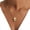 Bubble Cross-Medium-Gold, variant on Airmb Cross Necklace for Women Gold/Silver Plated Layered Dainty Cross Chain Trendy Choker Satellite Charm Small Crucifix Pendant Gold/Silver Necklace Stackable Hypoallergenic Delicate Gift for Women