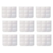 20 Pcs Clear Binder Collection Card Book Card Sleeves 28.8X22.5CM Transparent