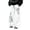 White, variant on ibiyuan Men's Y2k Spiderweb Graphic Baggy Sweatpants Elastic Waist Wide Leg Active Track Pants Streetwear