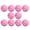 Pink and white, variant on CEORPER Golf Balls Golf Practicing Balls Rainbow Foam Balls Golf Swing Training Balls