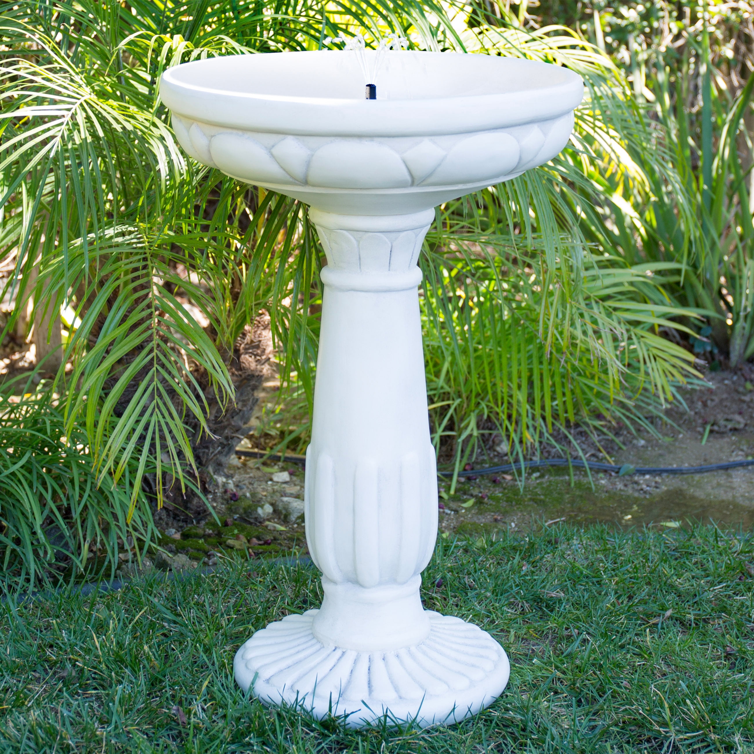 bird bath fountain cania vintage pisa cast stone bird bath fountain cania vintage pisa cast stone