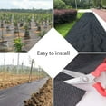 thumbnail image 4 of Dream Lifestyle Weed Barrier Fabric,Garden Landscape Fabric,Durable & Heavy Duty Weed Block Gardening Mat,Premium Weeds Control Easy Setup & Convenient Guide Strip Helps Align Plant, 4 of 8