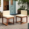 thumbnail image 2 of Durable Patio Dining Chairs Set of 2 / Elegant Seating for Your Patio, 2 of 6