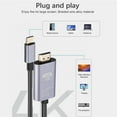 thumbnail image 3 of Blarkrus Type-C to 4K 60Hz HDMI Adapter Cable with USB Power Supply Plug & Play2024, 3 of 8