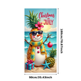 thumbnail image 3 of Festive Design Christmas Banner Tropical Decor Summer Party Decoration Tropical Beach Theme for Summer Celebration Beach Party Holiday Event, 3 of 7